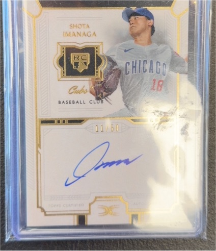 2024 Topps Definitive Collection #DRA-SI2 Shota Imanaga — front
