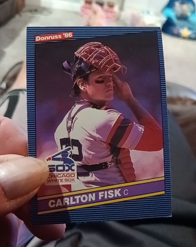 1986 Donruss #366 Carlton Fisk — front
