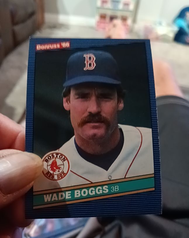 1986 Donruss #371 Wade Boggs — front