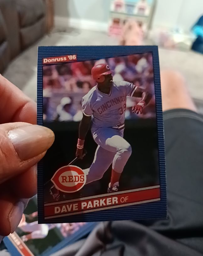 1986 Donruss #203 Dave Parker — front