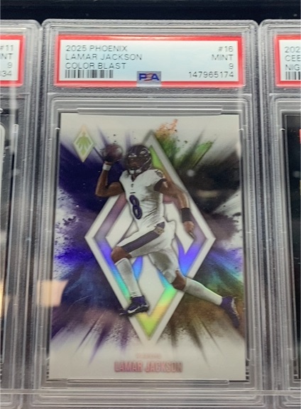 2025 Panini Phoenix #16 Lamar Jackson — front