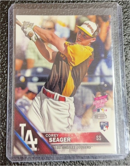 2016 Topps Update Series #US205 Corey Seager — front