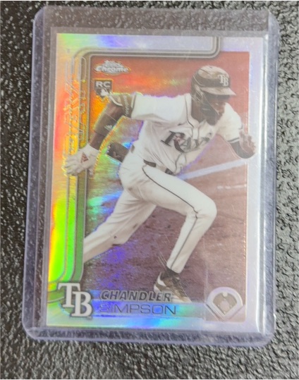 2025 Topps Chrome Update #USC179 Chandler Simpson — front