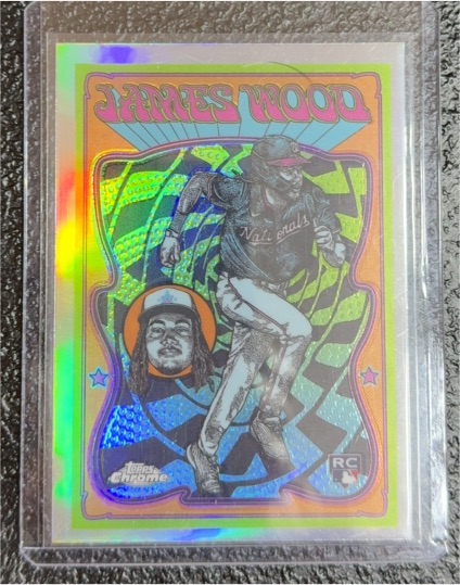 2025 Topps Chrome Ultra Violet All Stars #UV-11 James Wood — front