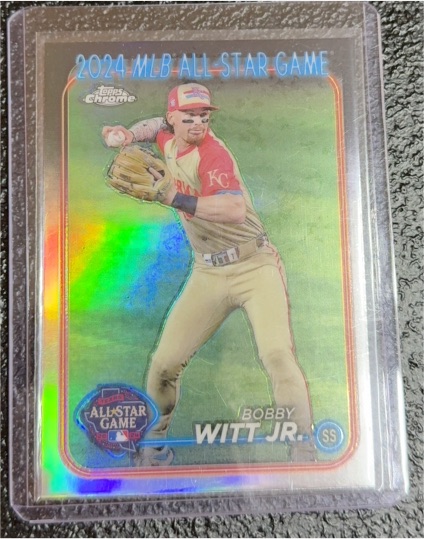 2024 Topps Chrome Update #ASGC-39 Bobby Witt Jr. 2024 All Star Game — front