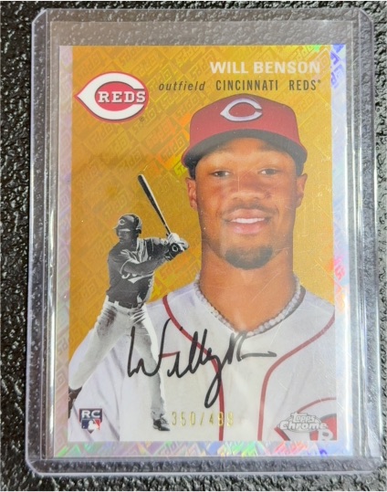 2023 Topps Chrome Platinum #143 Will Benson — front