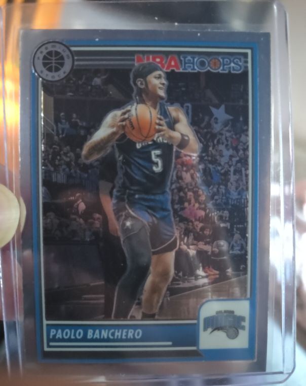 2023-24 Panini NBA Hoops Premium Stock #182 Paolo Banchero — front