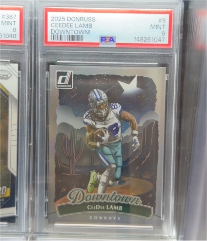 2025 Panini Donruss Downtown! #9 CeeDee Lamb — front