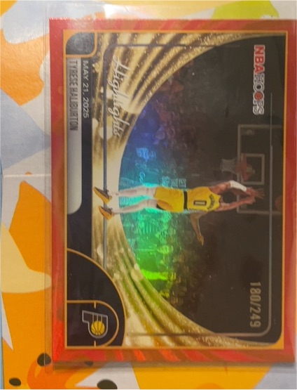 2025-26 Topps NBA Hoops #262 Tyrese Haliburton — front