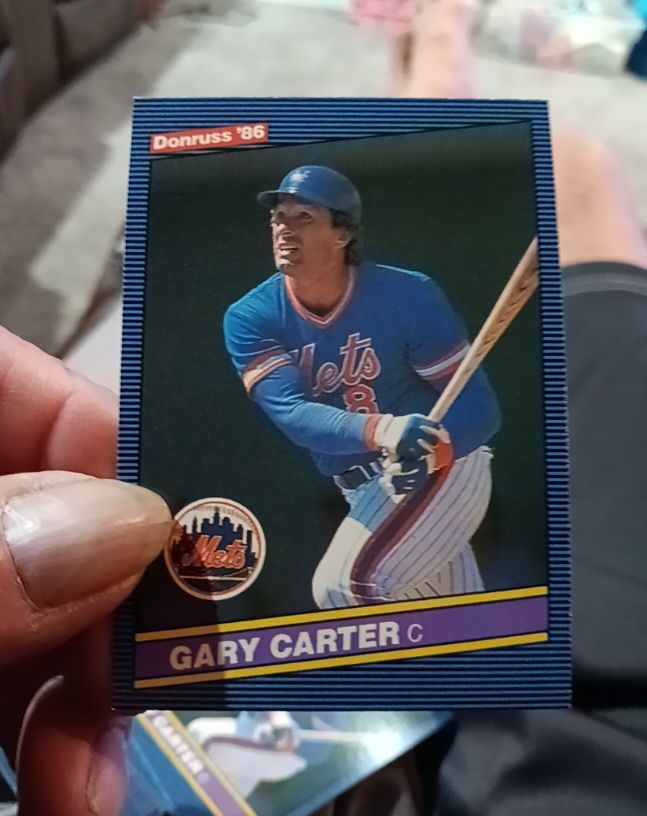 1986 Donruss #68 Gary Carter — front