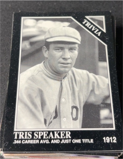 1992 Conlon Collection TSN #591 Tris Speaker — front