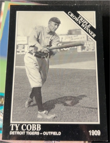 1992 The Sporting News Conlon Collection #525 Ty Cobb — front