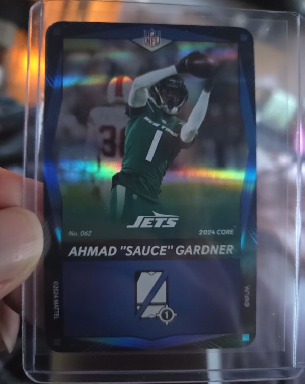 2024 Uno Elite Core Edition #062 Ahmad "Sauce" Gardner — front