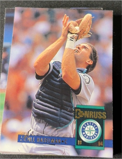 1994 Donruss #654 Bill Haselman — front