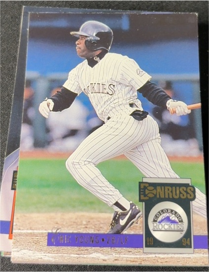1994 Donruss #412 Eric Young — front