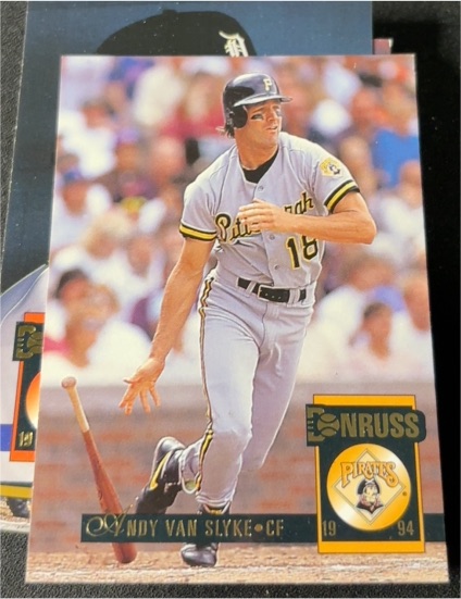 1994 Donruss #375 Andy Van Slyke — front