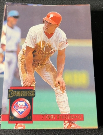 1994 Donruss #94 Lenny Dykstra — front