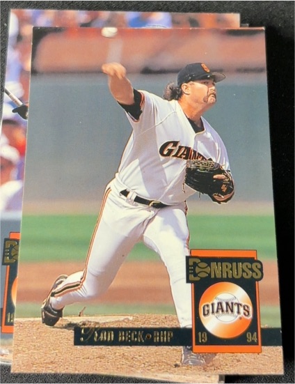 1994 Donruss #604 Rod Beck — front