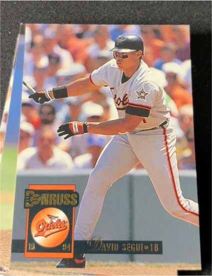 1994 Donruss #624 David Segui — front