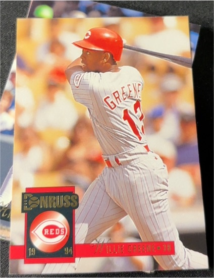 1994 Donruss #539 Willie Greene — front