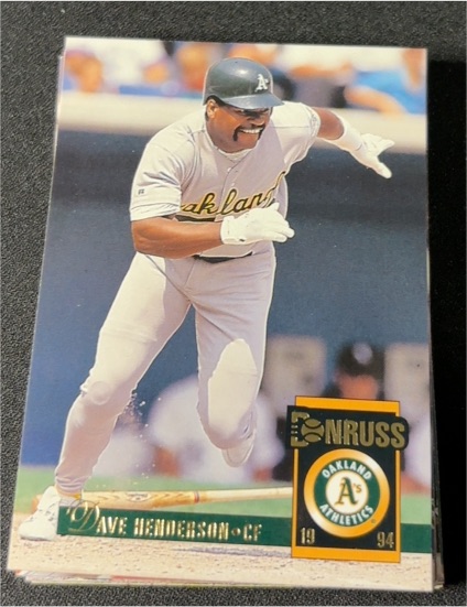 1994 Donruss #513 Dave Henderson — front