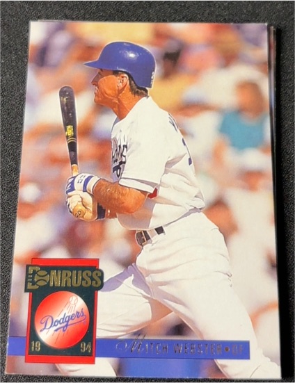 1994 Donruss #441 Mitch Webster — front