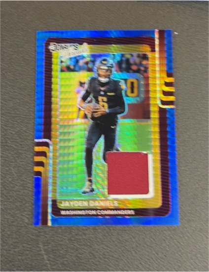 2025 Panini Donruss Optic #DTBH-JDS Jayden Daniels — front