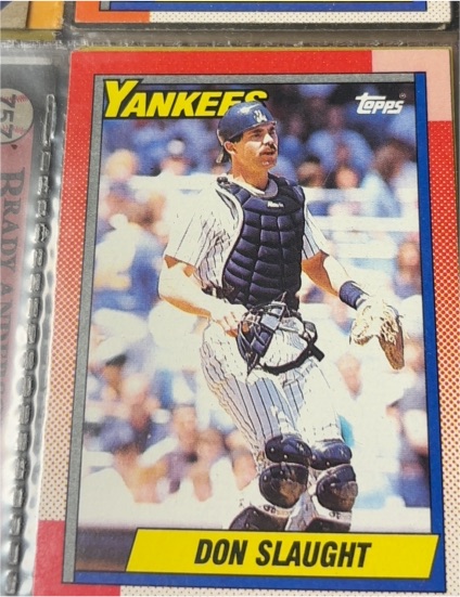 1990 Topps #26 Don Slaught — front