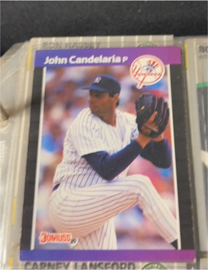 1989 Donruss #192 John Candelaria — front