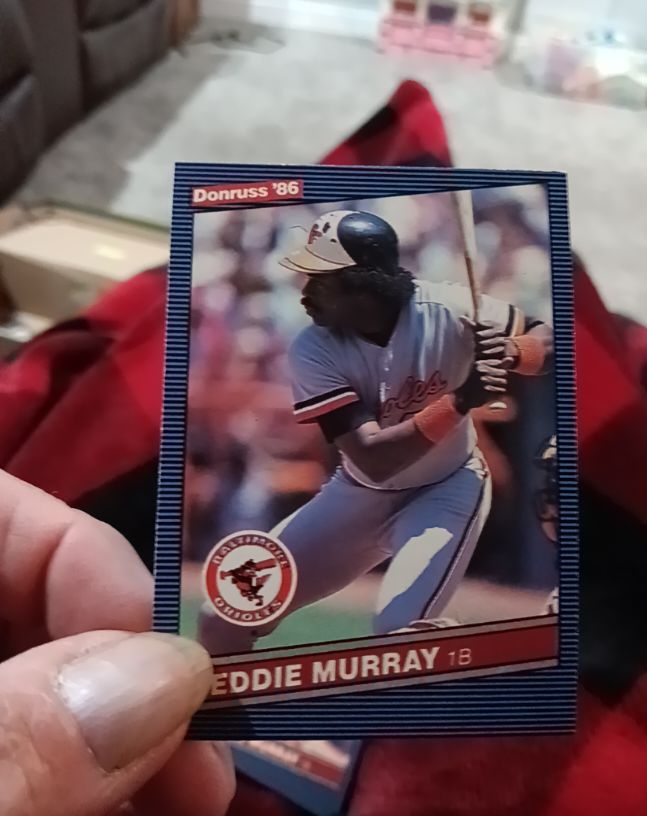 1986 Donruss #88 Eddie Murray — front