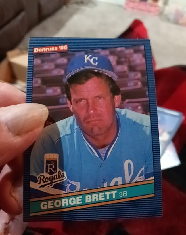 1986 Donruss #53 George Brett — front