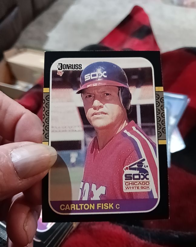 1987 Donruss #247 Carlton Fisk — front