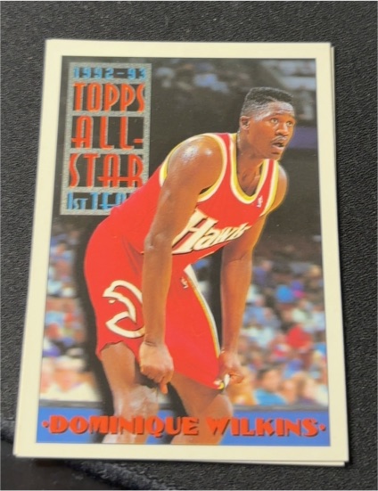 1993 Topps #103 Dominique Wilkins All-Star — front