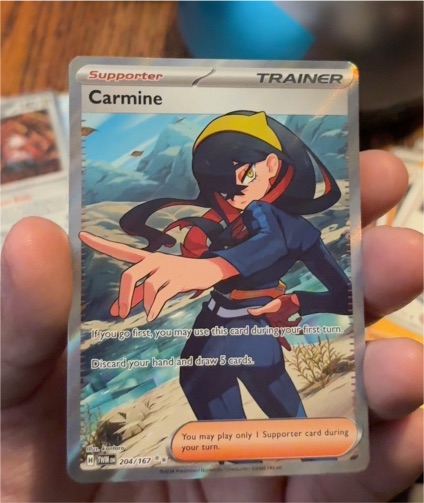 2023 Pokémon Sv06: Twilight Masquerade #204 Carmine — front