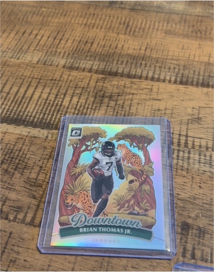 2025 Panini Donruss Optic Downtown #2 Brian Thomas Jr. — front