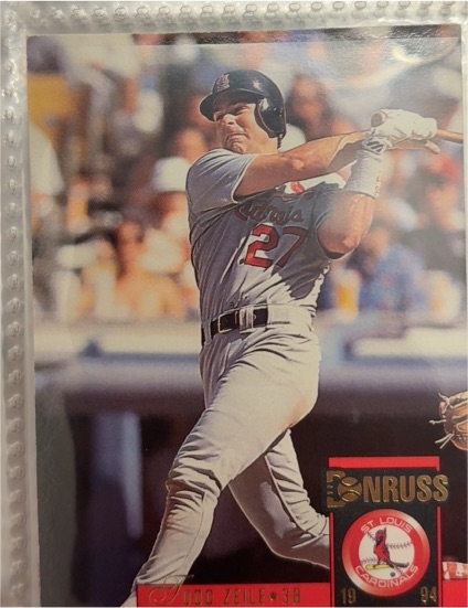 1994 Donruss #460 Todd Zeile — front
