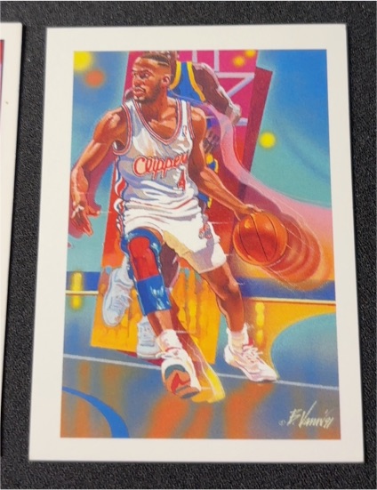 1991-92 Hoops #514 Ron Harper — front