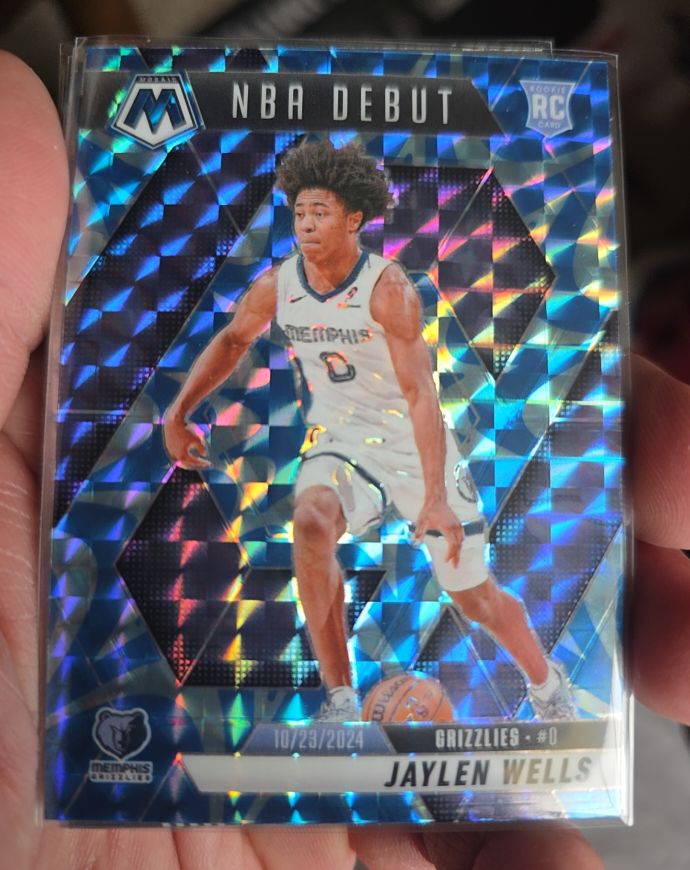 2024-25 Panini Mosaic NBA Debut #260 Jaylen Wells — front