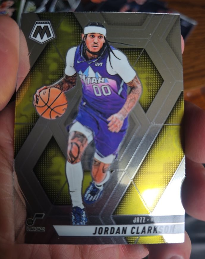 2024-25 Panini Mosaic #149 Jordan Clarkson — front