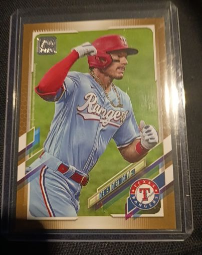 2021 Topps Series 2 #452 Derek Dietrich — front