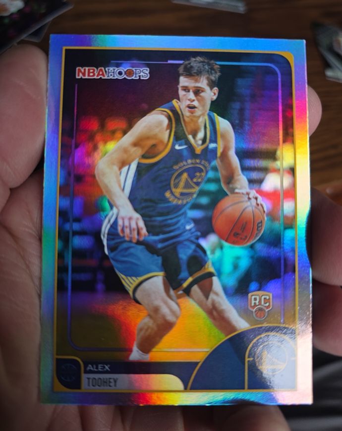 2025-26 Topps NBA Hoops #129 Alex Toohey — front