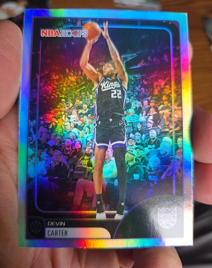 2025-26 Topps NBA Hoops #46 Devin Carter — front