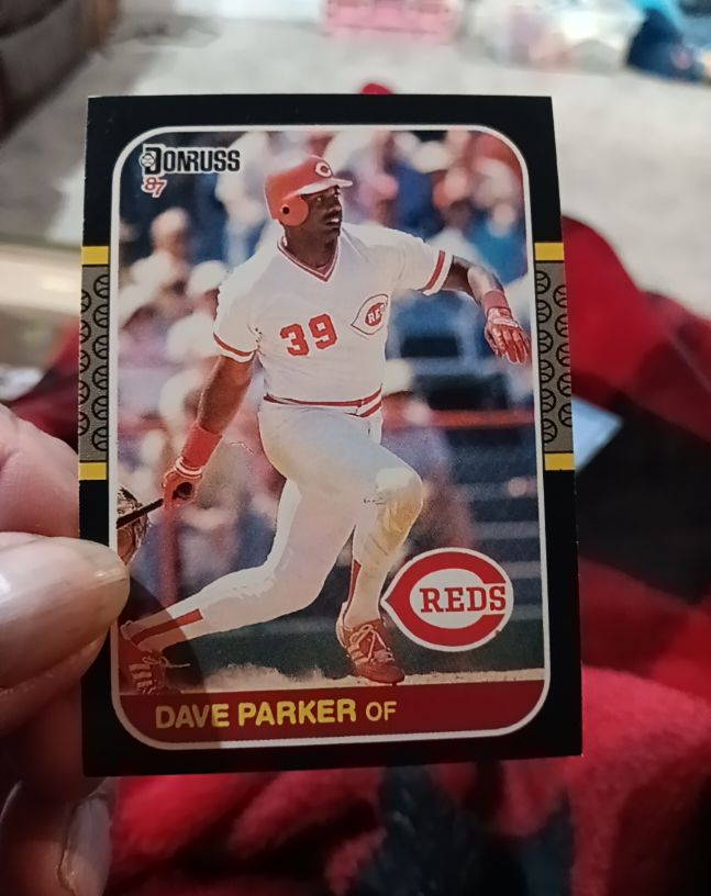 1987 Donruss #388 Dave Parker Cincinnati Reds — front