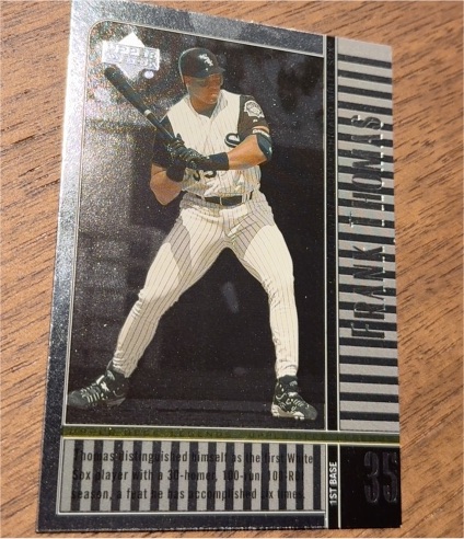 2000 Upper Deck Legends #84 Frank Thomas — front