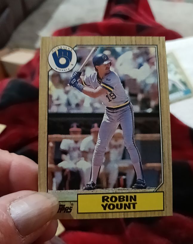 1987 Topps #773 Robin Yount — front