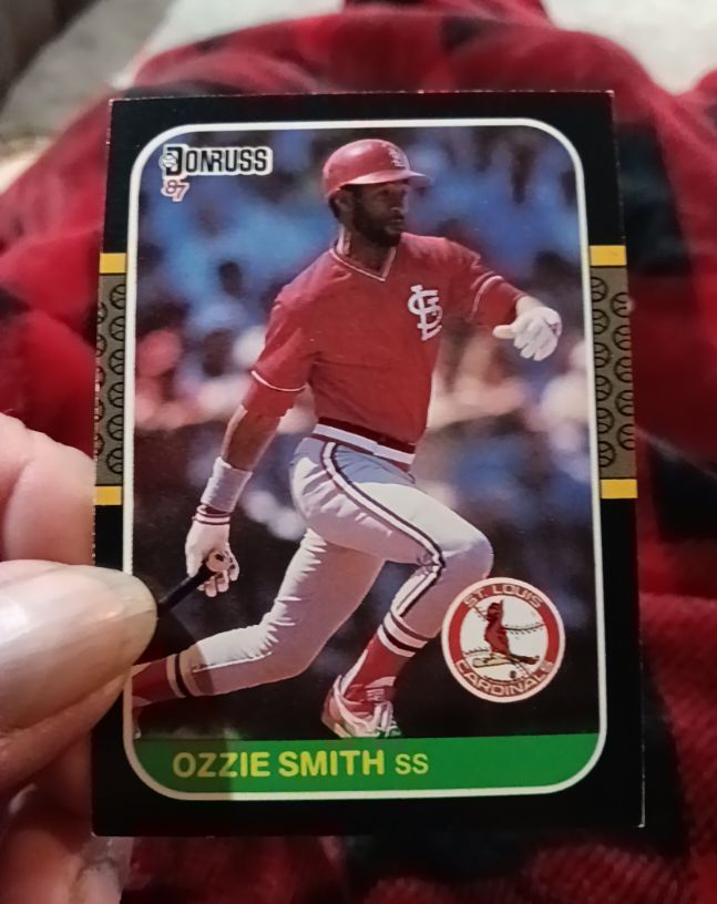 1987 Donruss #60 Ozzie Smith — front