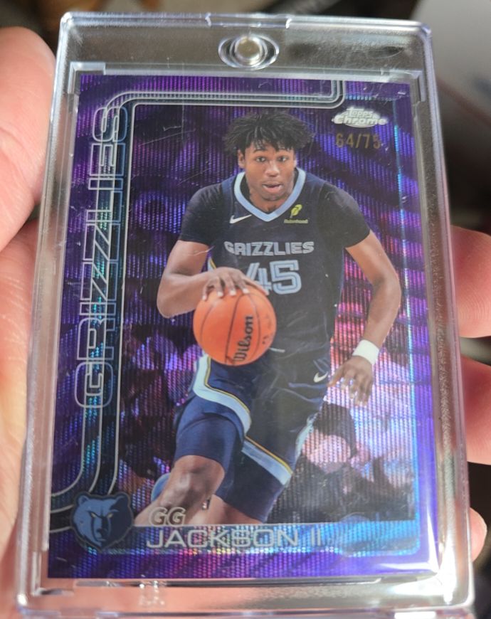 2025-26 Topps Chrome #199 GG Jackson II — front