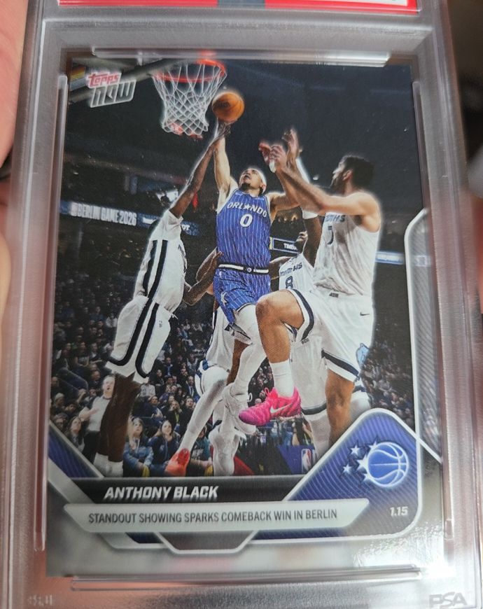 2025-26 Topps Now NBA #129 Anthony Black — front
