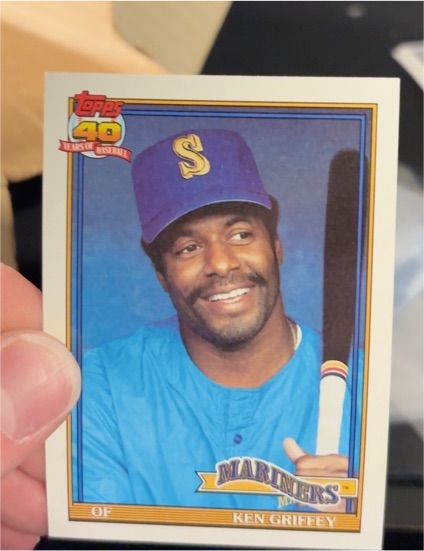 1991 Topps #465 Ken Griffey Sr. — front