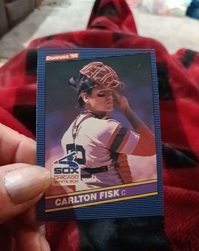 1986 Donruss #366 Carlton Fisk — front